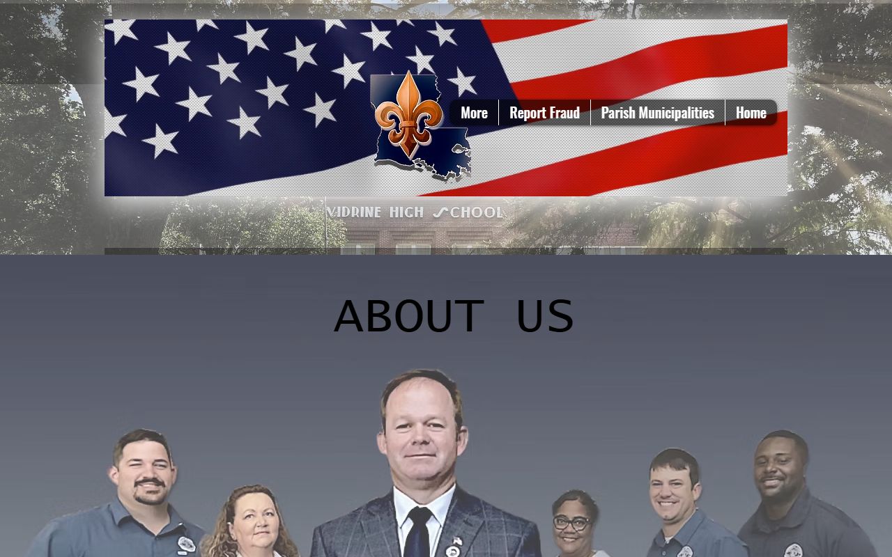 Evangeline Parish Assessor about page for property tax records